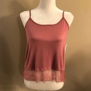 Frenchi lace bottom top